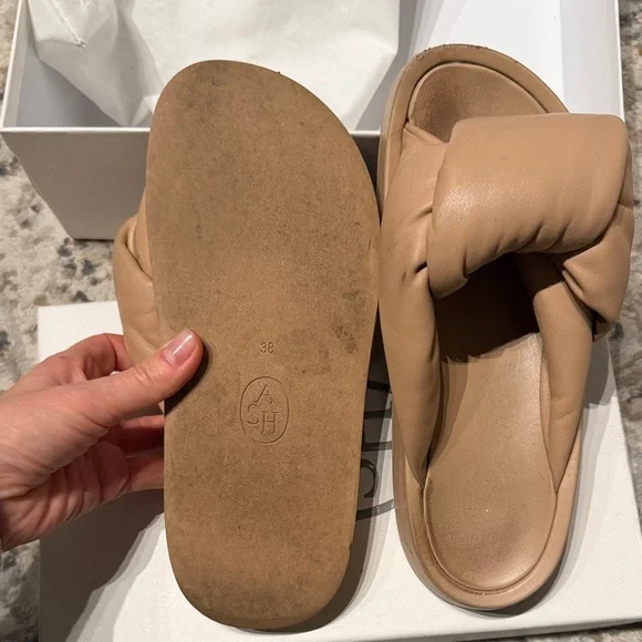 Ash Tan Women's Mules - Picture 3 of 5